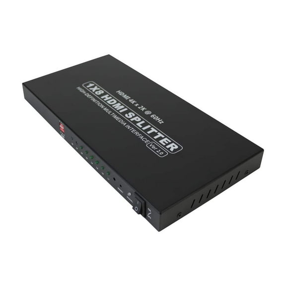 Element-Hz HDMI Splitter With 4K & 3D (8-Way Ultra HD 1080p 18Gbps)