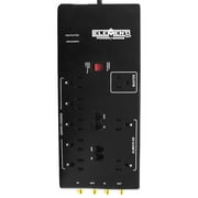 Element-Hz Power Series  Smart Surge Protector 3600 Joules, 8 Outlets/3-Prong Plug, Coax 2 In/2 Out