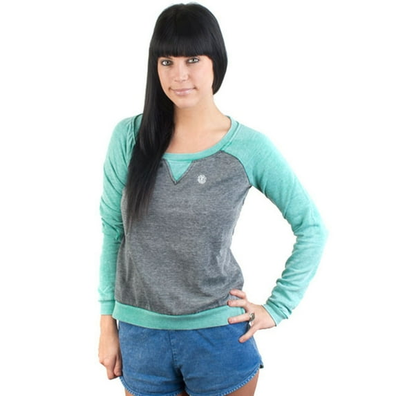 Element - Jetta Emerald Juniors Pullover Sweatshirt