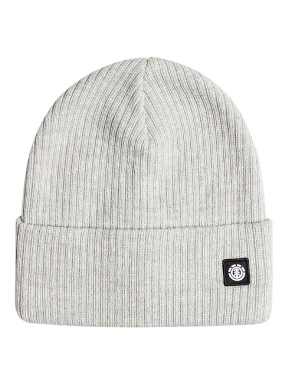 Knitted Cuff Beanie ~ Flow grey
