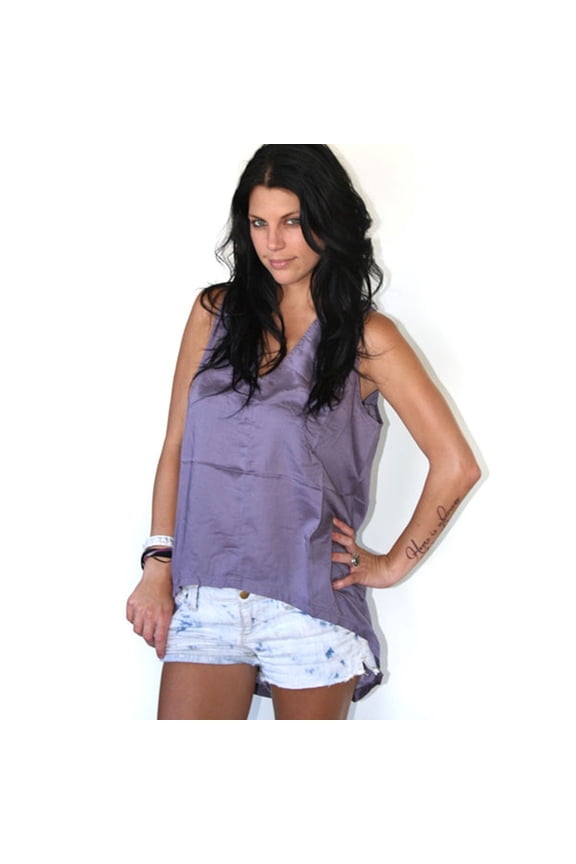 - Leona Mulberry Juniors Tank Top - Medium