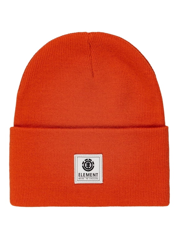 Men's Cuff Beanie ~ Dusk red clay