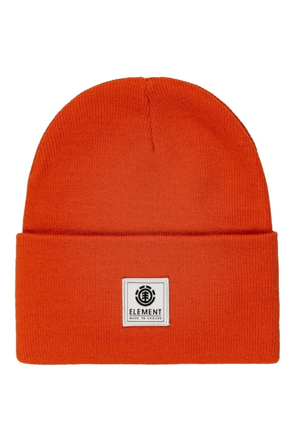 Men's Cuff Beanie ~ Dusk red clay