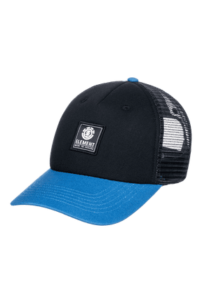 Men's Snapback Trucker Cap ~ Icon Mesh off black