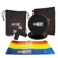 thumbnail image 1 of Element Monkey Cordless Weighted Jump Rope, Core Disc Sliders,& 5 Exercise Resistance Loop Bundle, Comparable to Beachbody BOD Rope & 80 Days Obsession , WOD, Boxing, Endurance, MMA Training Fitness, 1 of 9