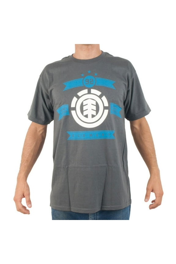 - Monogram Charcoal T-Shirt - Medium