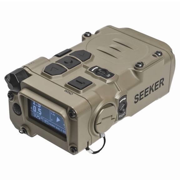 Element Optics SEEKER RF Module Laser Range Finder and Ballistic Computer, 3km Range, Onboard Weather Sensors, App Integration (50088)