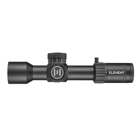Element Optics Theos 2-10x42 FFP Riflescope, MRAD MPR-1D Reticle, 34mm Tube, Diffractive Illuminated, RevTrak Turrets, Weather Resistant (50063)