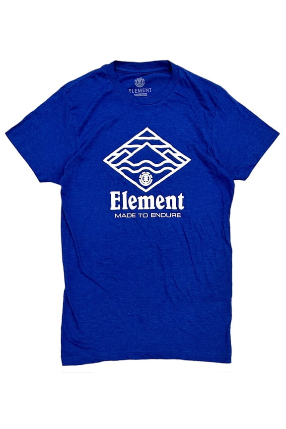 Skateboard Men's Made to Endure Logo Graphic Tee T-Shirt (Medium, Heather Royal Blue)