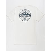 Element Skateboard Men's T-Shirt Mount Badge Short Sleeve Tee XX-Large, White