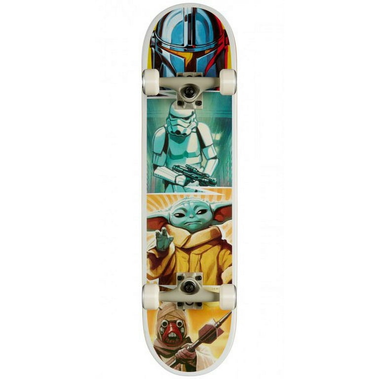 【ELEMENT】STARWARS THE MANDALORIAN Element x Star Wars mandalorian skateboard wheels Mando Card