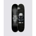 thumbnail image 1 of Element Star Wars Mando Beskar Skate Deck (with Box) Black 8.25, 1 of 3