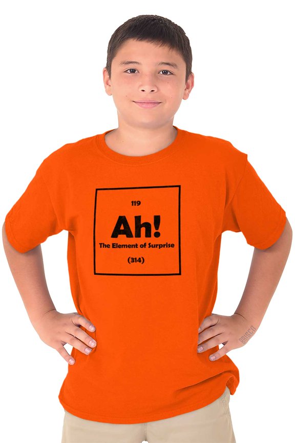Element Surprise Ninja Science Nerdy Crewneck T Shirts Boy Girl Teen Brisco Brands S