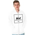 thumbnail image 1 of Element Surprise Ninja Science Nerdy Unisex Fleece Graphic Zip Up Hoodie Brisco Brands 3X, 1 of 5