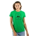 thumbnail image 1 of Element Surprise Ninja Science Nerdy Womens Slim Fit Graphic Tee Brisco Brands X, 1 of 5