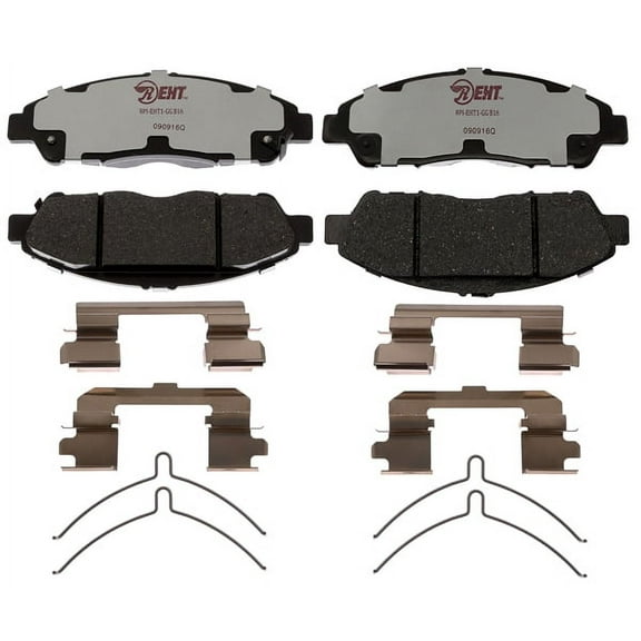 Element3 EHT Brake Pads Fits select: 2018-2021 CHEVROLET TRAVERSE, 2017-2020 GMC ACADIA