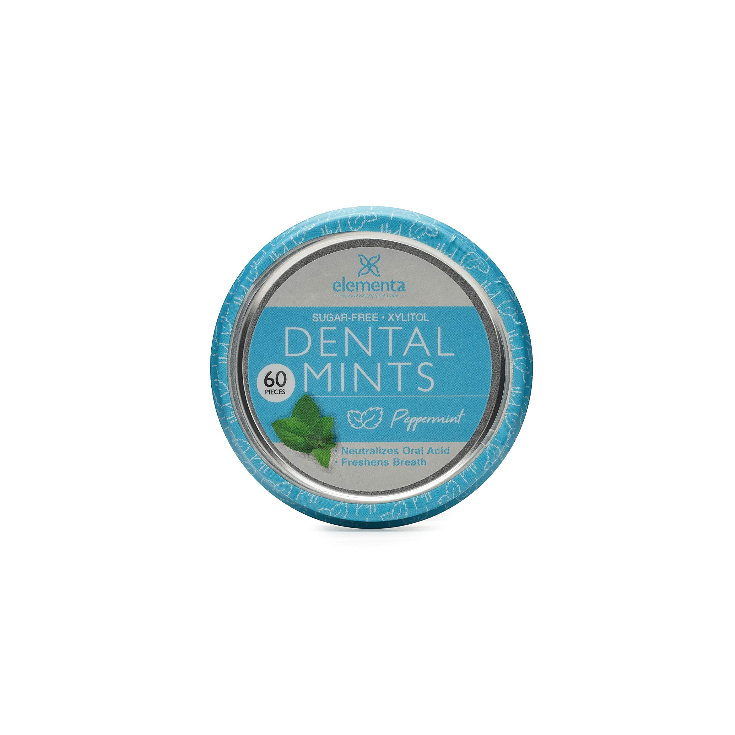 Elementa Natural Sugar Free RTF2 Hard Candy Breath Mints, Low Carb with
