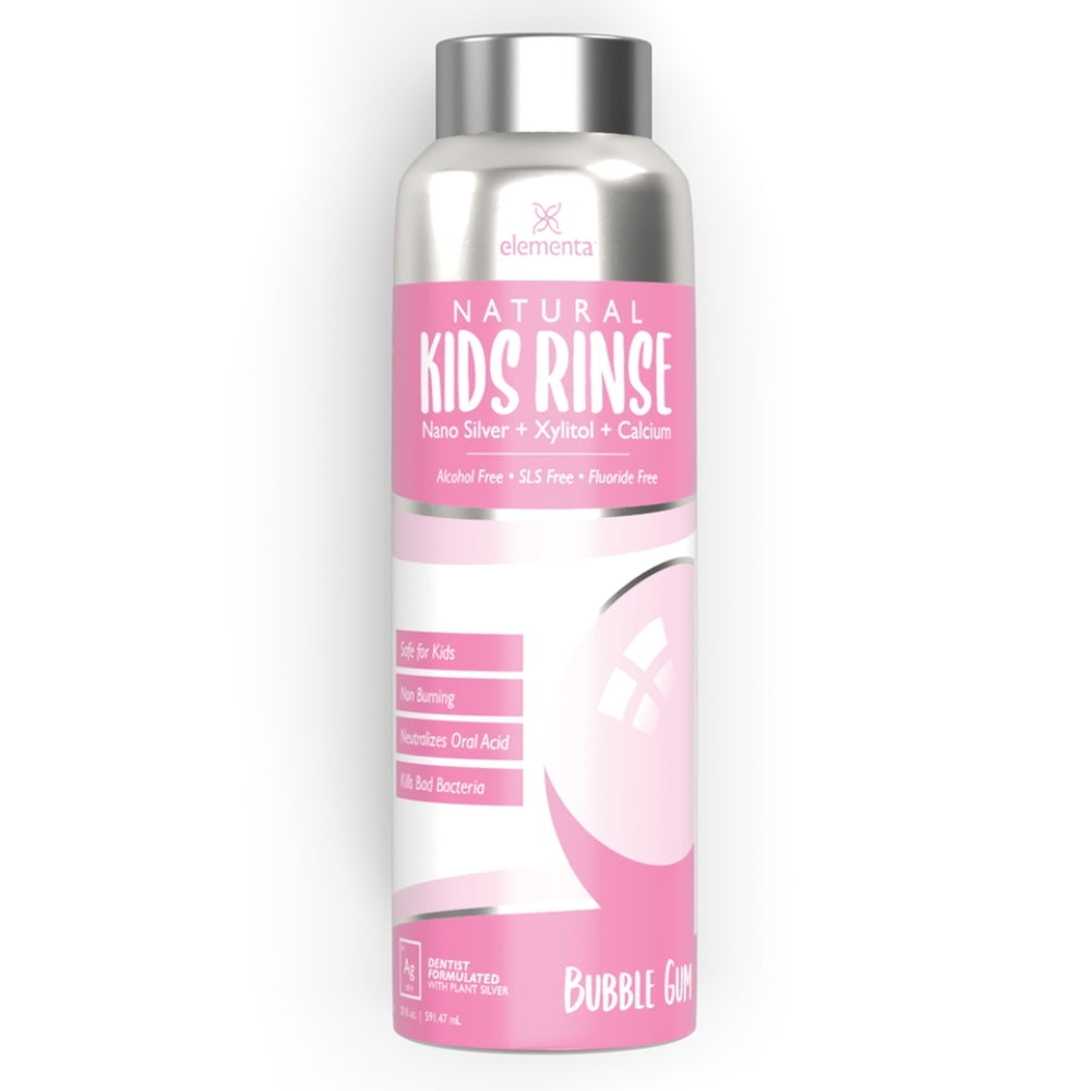 Elementa Silver - Nanosilver Kids Mouth Rinse 20 fl oz. - Bubble Gum