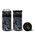 thumbnail image 1 of Elemental Duo-Sip 2 in 1 Travel Coffee Tumbler with 100% Leak Proof Lid & Slim Can Cooler Insulator for 12oz Slim Cans, Triple Walled Stainless Steel for Hard Seltzer & Hot/Cold Drinks - Black Camo, 1 of 7