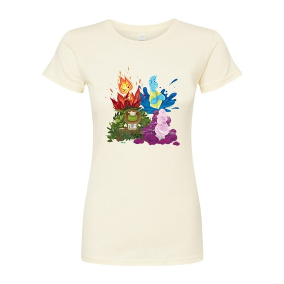 Elemental - Elemental Group Graphic - Juniors Fitted Graphic T-Shirt