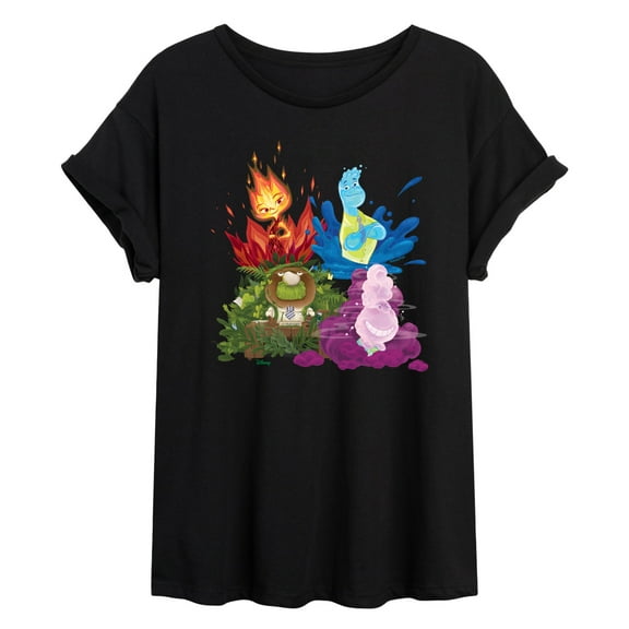 Elemental - Elemental Group Graphic - Women's Oversized T-Shirt