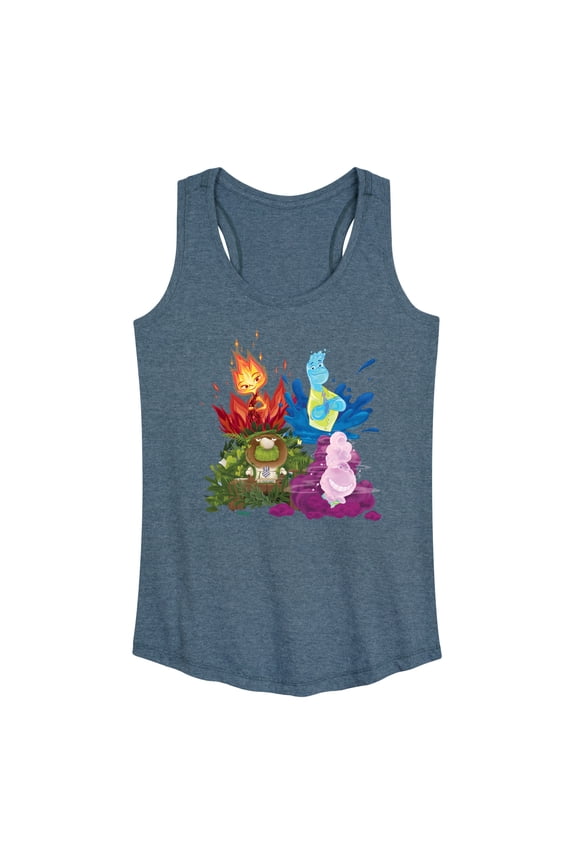 - Elemental Group Graphic - Women's Racerback Tank Top