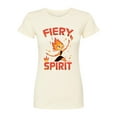 thumbnail image 1 of Elemental - Fiery Spirit - Juniors Fitted Graphic T-Shirt, 1 of 5