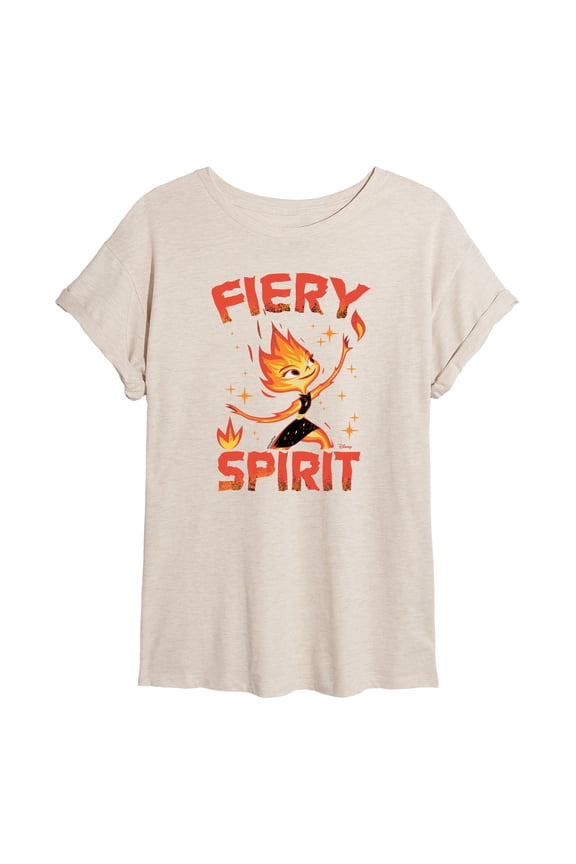- Fiery Spirit - Women's Oversized T-Shirt