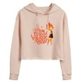 thumbnail image 1 of Elemental - Find Your Fire Ember - Juniors Cropped Pullover Hoodie, 1 of 5