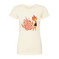 thumbnail image 1 of Elemental - Find Your Fire Ember - Juniors Fitted Graphic T-Shirt, 1 of 5