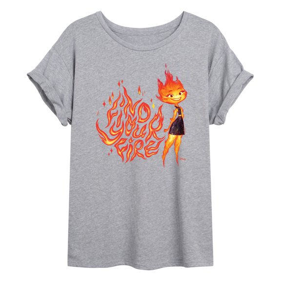 Elemental - Find Your Fire Ember - Women's Oversized T-Shirt