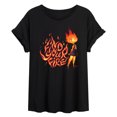 thumbnail image 1 of Elemental - Find Your Fire Ember - Women's Oversized T-Shirt, 1 of 5