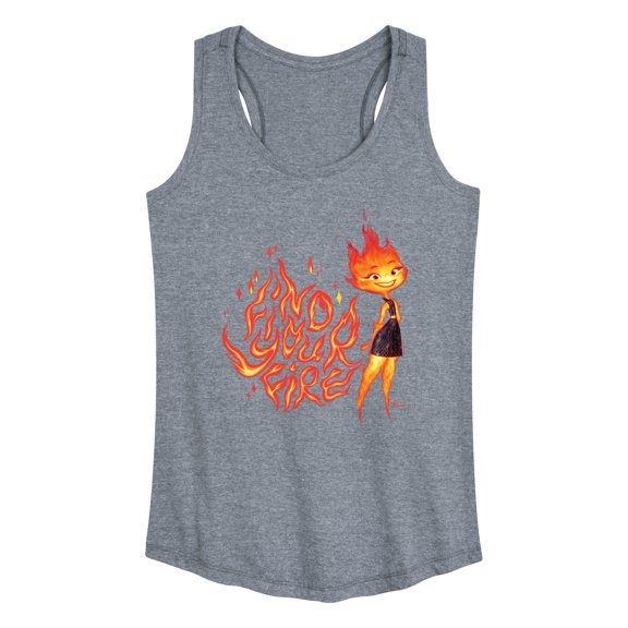 Elemental - Find Your Fire Ember - Women's Racerback Tank Top