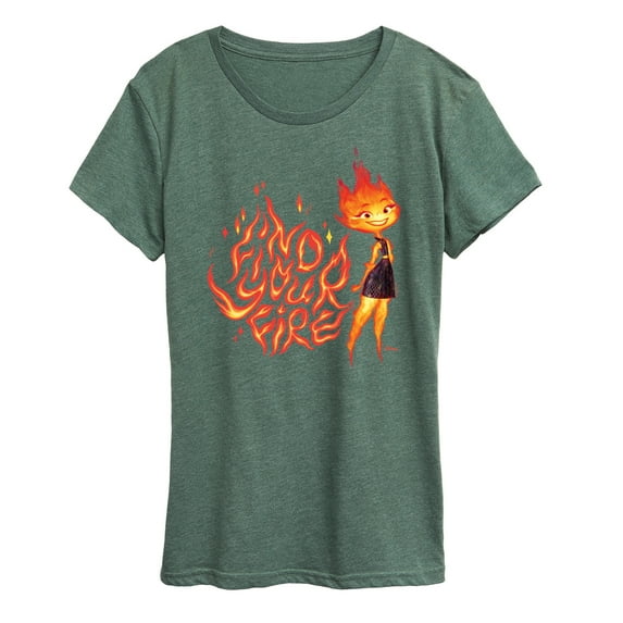 Elemental - Find Your Fire Ember - Women's Short Sleeve Graphic T-Shirt