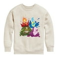 thumbnail image 1 of Elemental - Group Graphic - Toddler & Youth Crewneck Fleece Sweatshirt, 1 of 5