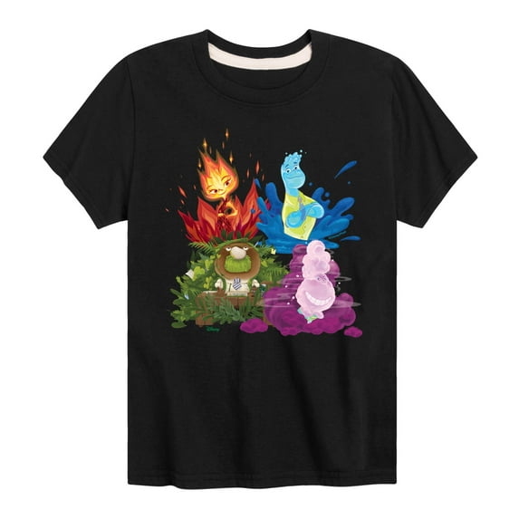 Elemental - Group Graphic - Toddler & Youth Short Sleeve Graphic T-Shirt