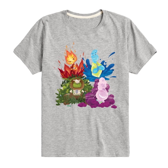 Elemental - Group Graphic - Toddler & Youth Short Sleeve Graphic T-Shirt