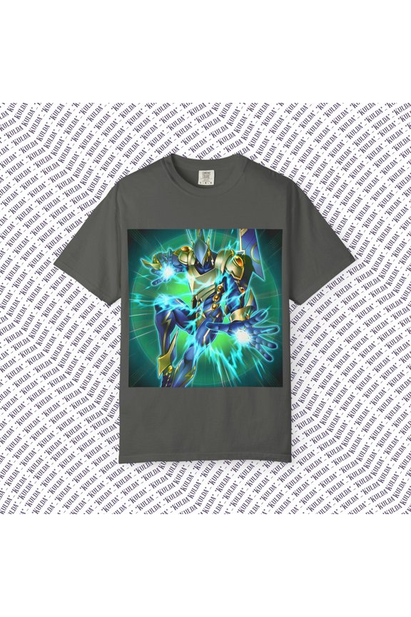 Elemental HERO Sparkman Artwork T-Shirt | Yu-Gi-Oh Card