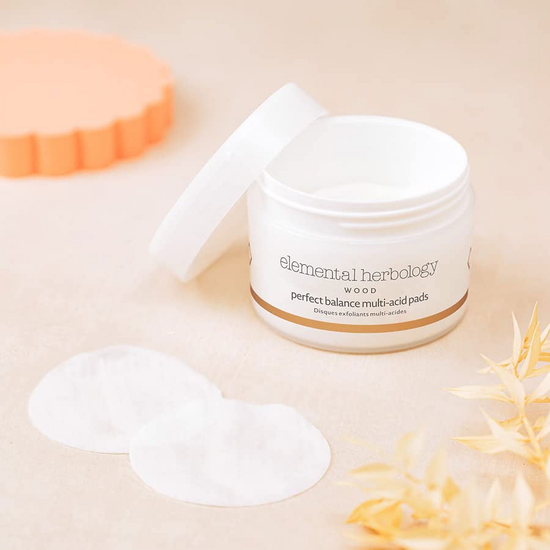 Elemental Herbology Perfect Balance Glycolic Acid Facial Pads, 40 pads