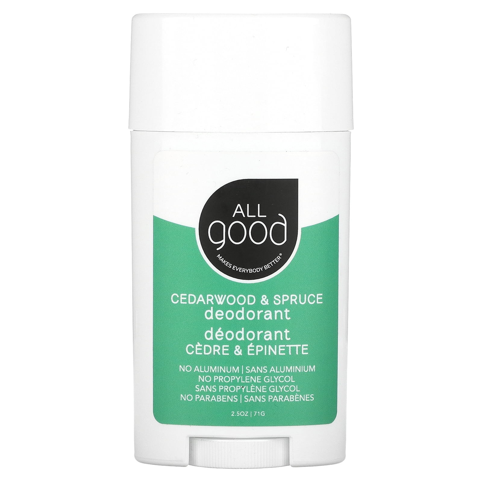 Elemental Herbs All Good Deodorant Cedarwood & Spruce 2.5 oz Stick