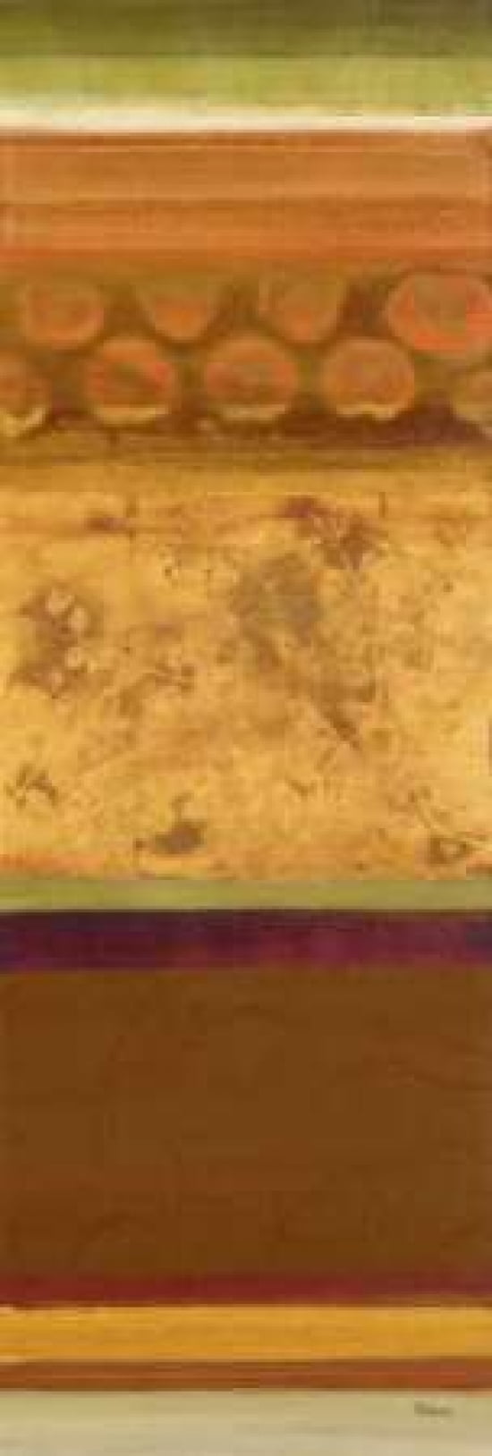 Elemental I Canvas Art - S Rodriguez (12 x 36)