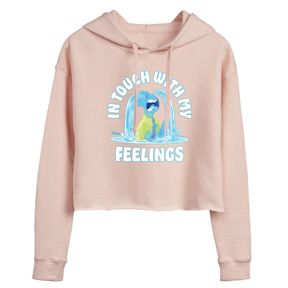 Elemental - In Touch With My Feelings - Juniors Cropped Pullover Hoodie