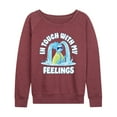 thumbnail image 1 of Elemental - In Touch With My Feelings - Women's Lightweight French Terry Long Sleeve Shirt, 1 of 5