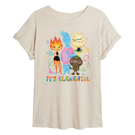 Elemental - Its Elemental - Juniors Ideal Flowy Muscle T-Shirt