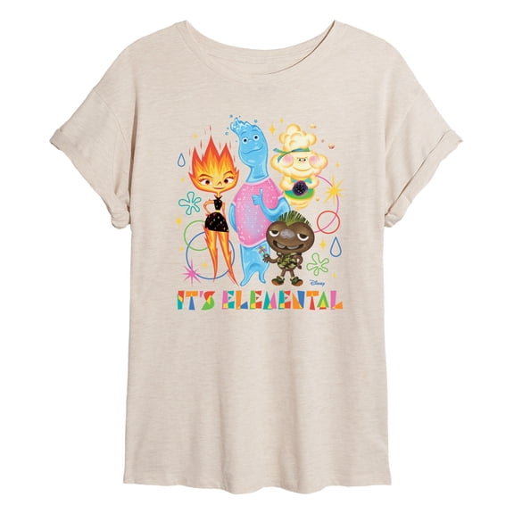 Elemental - Its Elemental - Juniors Ideal Flowy Muscle T-Shirt