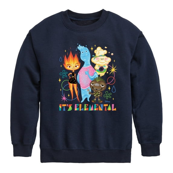 Elemental - Its Elemental - Toddler & Youth Crewneck Fleece Sweatshirt