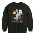 thumbnail image 1 of Elemental - Its Elemental - Toddler & Youth Crewneck Fleece Sweatshirt, 1 of 5
