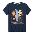 thumbnail image 1 of Elemental - Its Elemental - Toddler & Youth Short Sleeve Graphic T-Shirt, 1 of 5