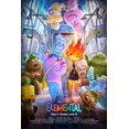 thumbnail image 1 of Elemental Movie Poster Glossy Quality Paper No Frame Photo Art Print Size 11x17, 1 of 3