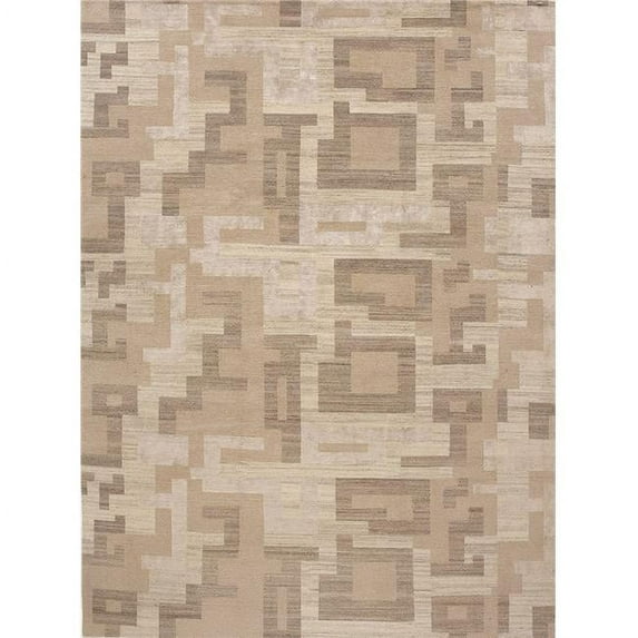 Elemental Natural Block Frost Area Rug - 12 x 16 ft.